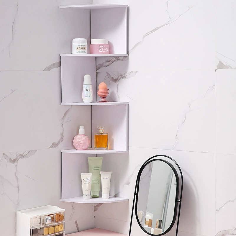 Креативная угловая полка для дома, треугольная настенная кухонная полка для хранения, настенный настольный многоярусный стеллаж для книг, утолщенный