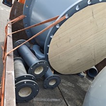 陶瓷贴片耐磨内衬刚玉陶瓷耐磨管道矿用输送煤粉耐磨管道