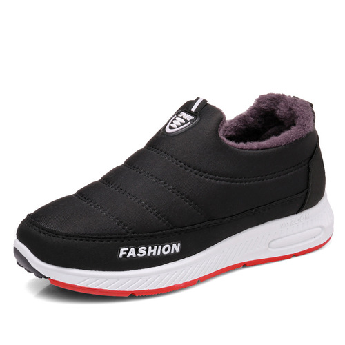 Cotton shoes for women  winter plus velvet warm mom shoes casual old Beijing cloth shoes thickened anti-slip waterproof snow boots