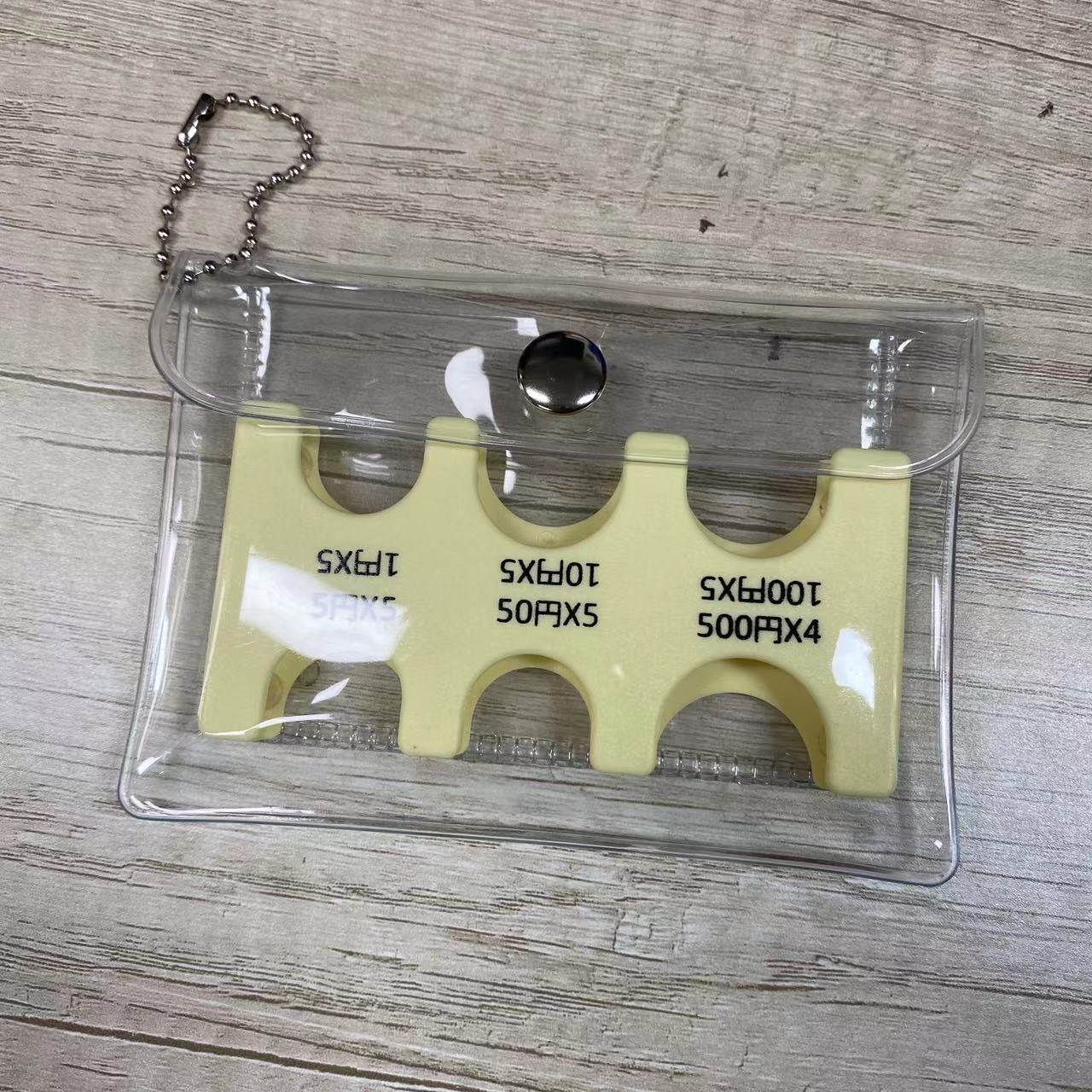 Clip de moneda promocional spot al por mayor monedero de PVC bolso de almacenamiento de coche para hombre billetera de moneda creativa de gran capacidad para mujer