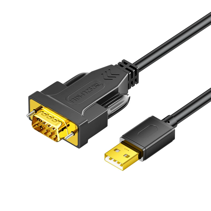 Промышленный уровень управления USB до 9-пинового COM USB до RS232 последовательной линии 9-игольная последовательная порт программирования последовательный порт регулировка линии 1.5 метра