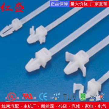 PGV-100白色红盛塑料-插鞘式扎线带 100根/包