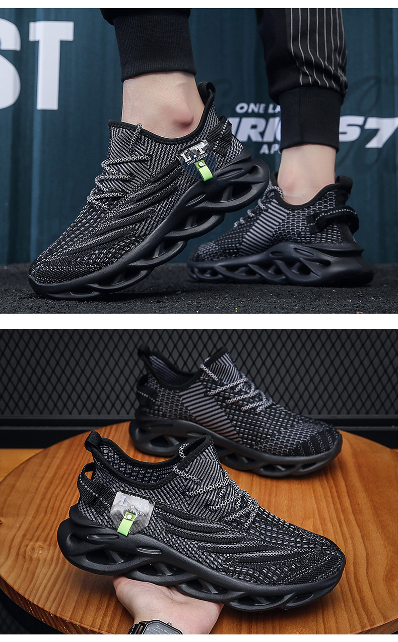 Summer New Foreign Trade Large-size Soft-soled Sports Comfortable And Breathable Running Men's Casual Shoes, Wholesale_vogvips.com