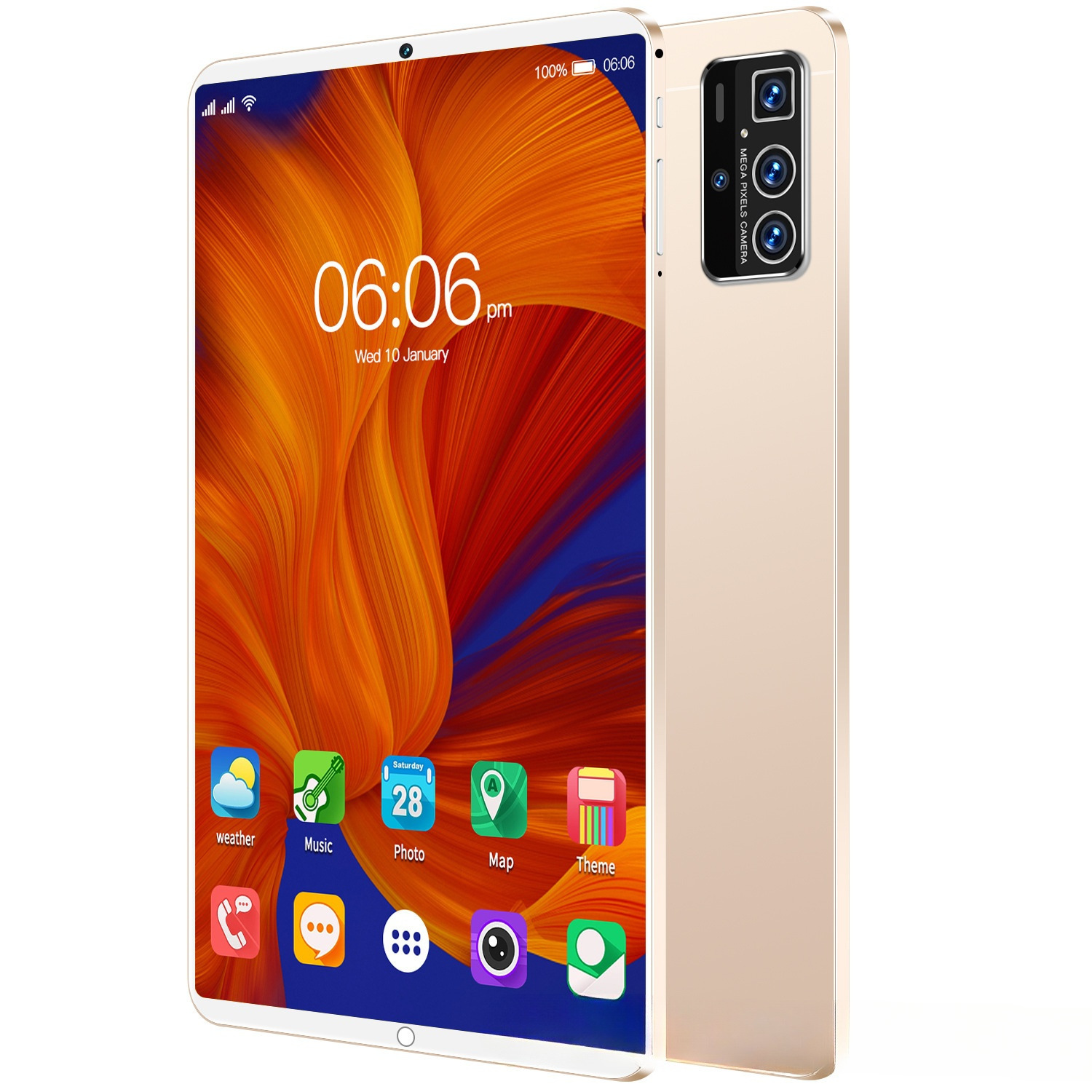 Cross-Border Spot Hot-Selling Pro14 Android Tablet 11.6inch Large Screen Eye Protection Manufacturer Wholesale (Hot Model)