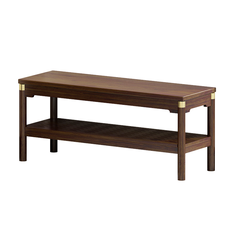 Nuevo estilo chino cambio de zapatos taburete casa puerta usando taburete casa simple taburete largo puede sentarse zapato estante zapato tienda zapato prueba de heces