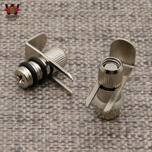 Diswei Furniture center axis shelf support cabinet wooden wardrobe partition connecting plate nail flower tooth rubber ring movable plate support