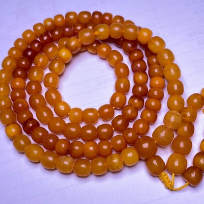 Factory Direct Ore beeswax west Asia Reflux Honey wax aged bead 108 Beads ? Waxy rich