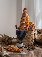 仿真面包食物模型法棍歐包拍攝道具軟香樣板間廚房烘培店櫥窗裝飾