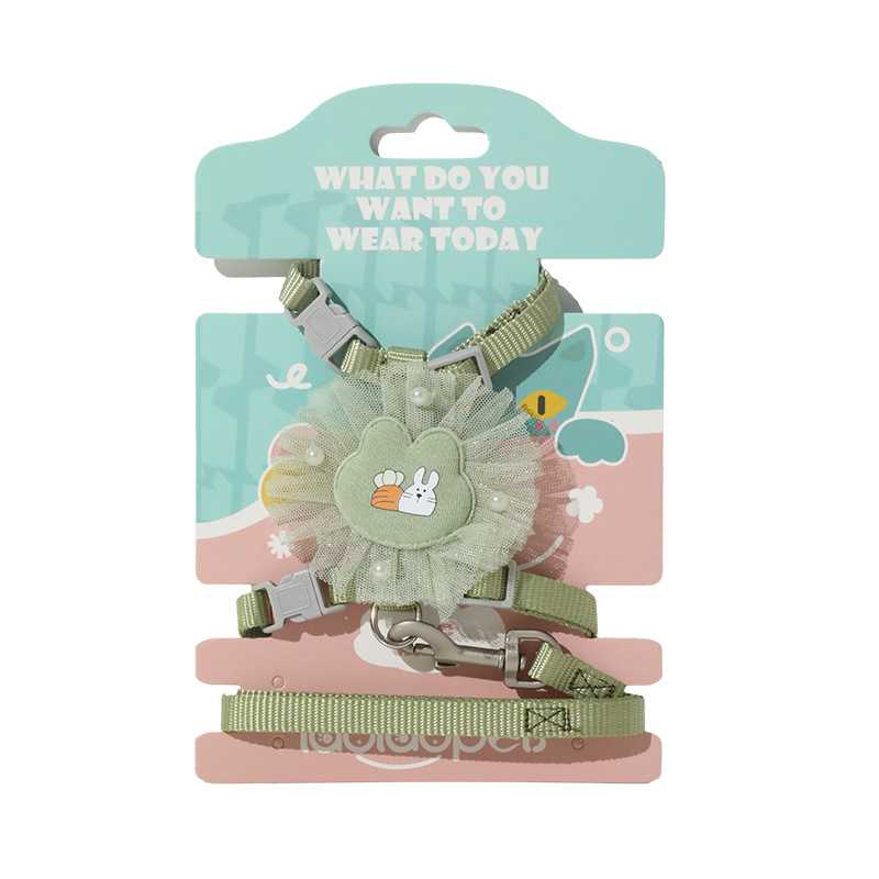 Gato caminar cuerda anti-rotura especial en forma de I gato correa de pecho de nylon ajustable gato mascota cuerda de tracción