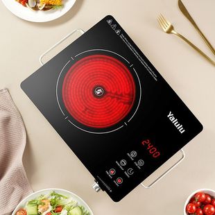 Cross-Border Export 110V Electric Ceramic Stove Induction Cooker Cooking Pot High-Power Grill Pan Tea Maker Smart Touch Control