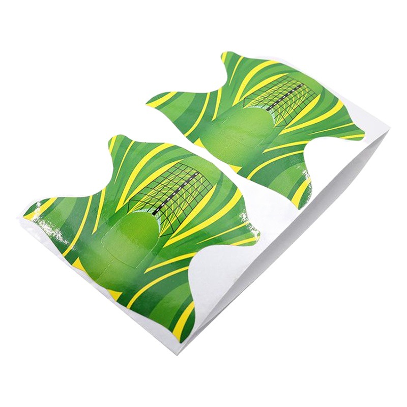 100/500 unidades de uñas mariposa extensión de uñas fototerapia titular de papel tienda de uñas para herramientas de Manicura nueva llegada