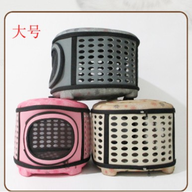 Crossbody Portable Dog Bag Large Capacity Shoulder Cat Bag Pet Bag Outgoing Cat Backpack Folding Breathable Cat Mic Bag Cross-Border