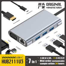 �羳type-c�Uչ�]ǧ�׾W�ڼ�����usb3.0*3��X�Uչ���ߺ�һ��չ�]