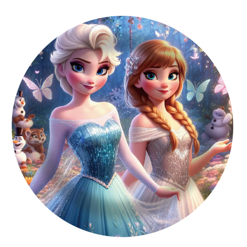 Amazon アナと雪の女王 使い捨て紙皿、紙コップ、ペーパータオル、テーブルクロスセット 誕生日パーティー パーティーデコレーション用品|undefined