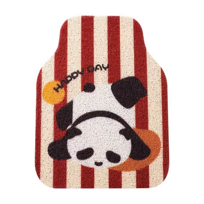 Mat Car Mat Floor Mat Carpet Avtomobil döşəmə paspasları - inverted-panda-silk-circle-foot-pad-front-4560cm-other