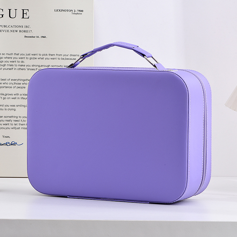 화장품 가방 - 보라색