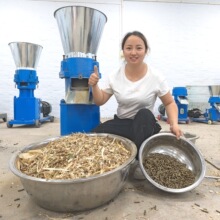 跨境小型平模造粒机 玉米颗粒饲料机 厂家饲料造粒机