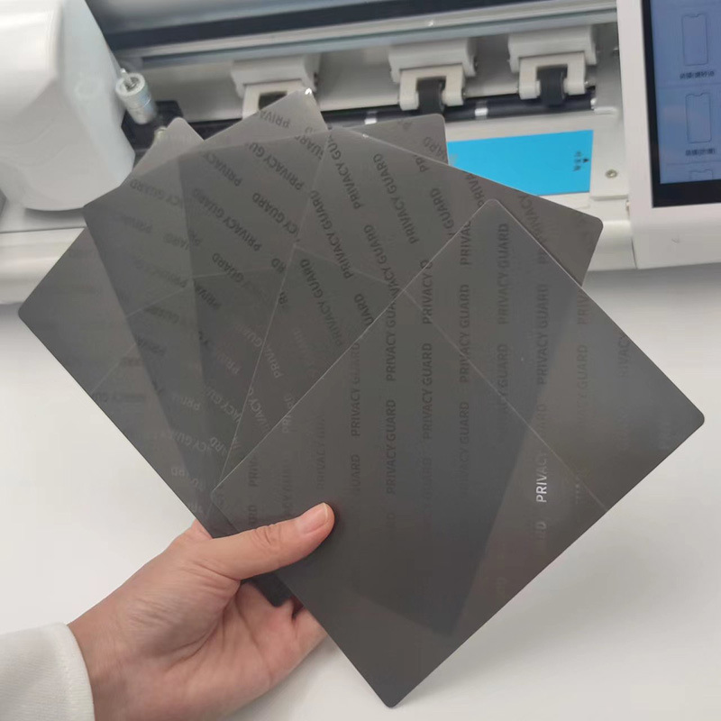 Customized 8 inch hydraulic anti-peep film laser cutting machine cutting film frosted anti-peeping mobile phone 180*120 laser film