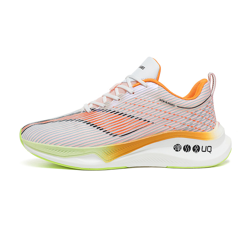 Zapatillas de Deporte de la pareja de La Junta de carbono de Feidian otoño nuevo ligero al aire libre suave inferior de absorción de choque de moda todo el Partido zapatos para correr