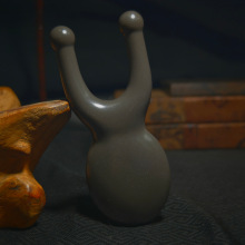 正品泗滨砭石黑砭鼻蛙刮鼻梁按摩器眼部脸部按摩工具头部经络疏通