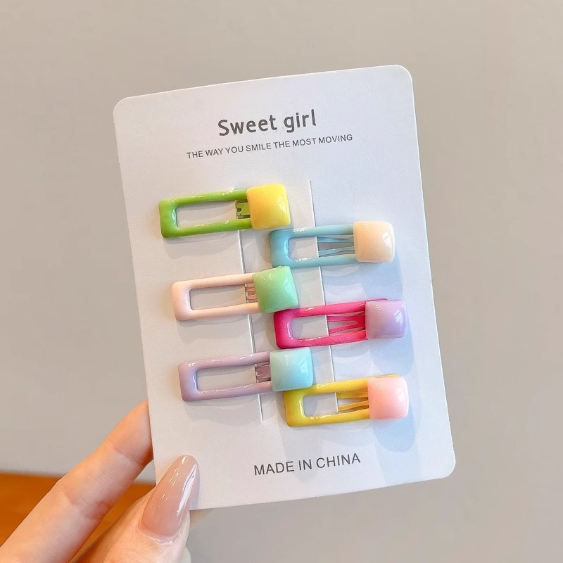 Broches para Cabello BB con Estrella de Cinco Puntas Aleación para Mujeres
