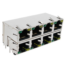 ��������2X4 RJ45���������·ֽӴ���Ƭ�����������RJSAE538408