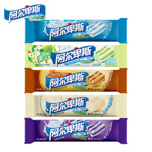 阿尔卑斯充气糖果33g条装 特浓牛奶软糖儿童分享网红办公零食糖果