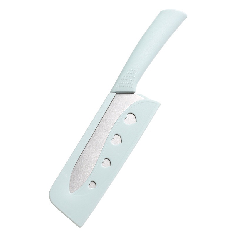 Household stainless steel kitchen knife suit kitchen knife cutting board fruit peeler knife 5-Piece Gift full set food supplement