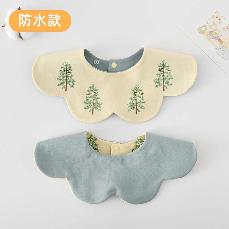 [양면 방수면] 노란색 메타세쿼이아 + 과일 녹색