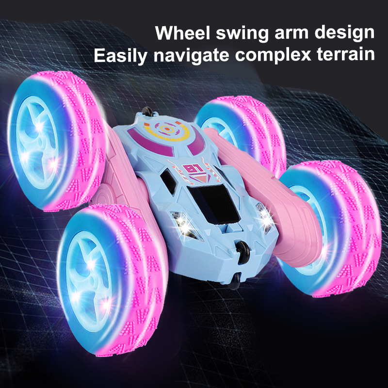 Cross-border Four-wheel Drive Remote Control Stunt Car With 360-degree...