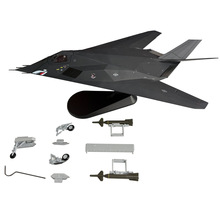 1/72 F117�[�Α��Zը�����C��Ʒ����܊���w�Cģ�ͺϽ�[���ղ�