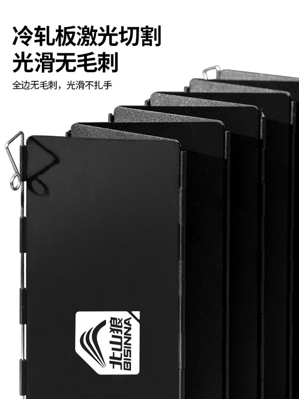 户外卡式炉挡风板炉头防风罩露营围挡燃气防风圈可折叠便携防风板|undefined