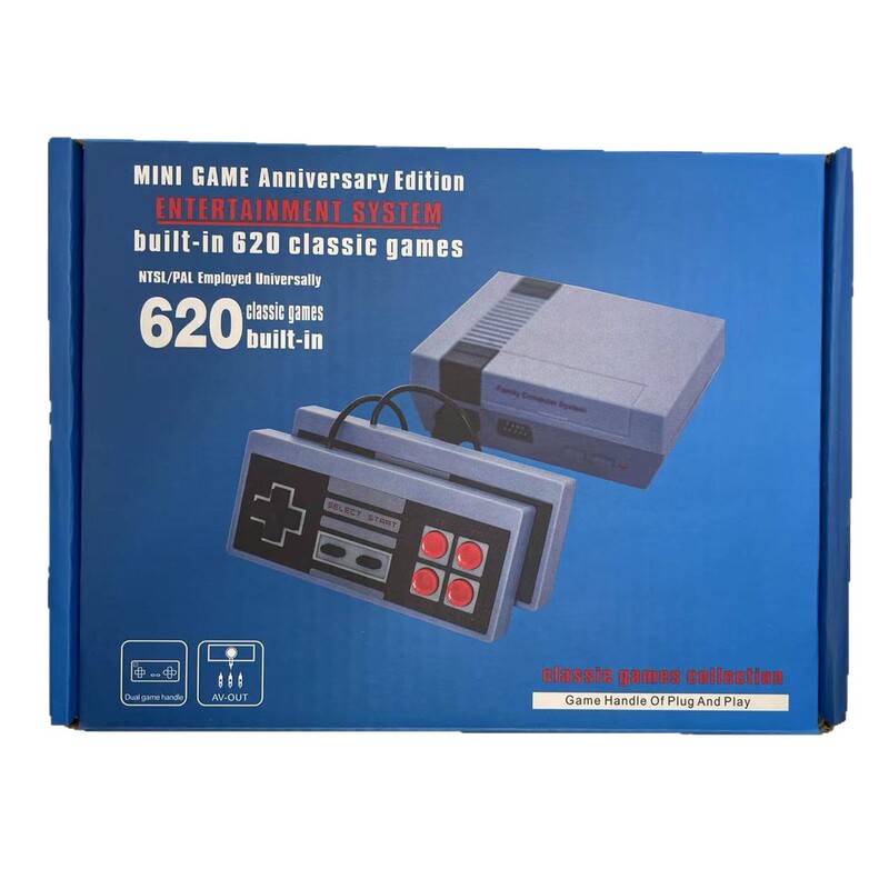 620新型テレビゲーム機NES懐かしのクラシックFC赤白機越境//クラシックゲーム機|undefined