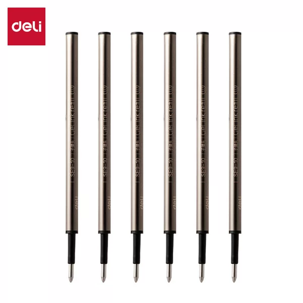 Deli SE9-05/07/10 Signature Neutral Refill 0.5/0.7/1.0mm Press Bullet Refill