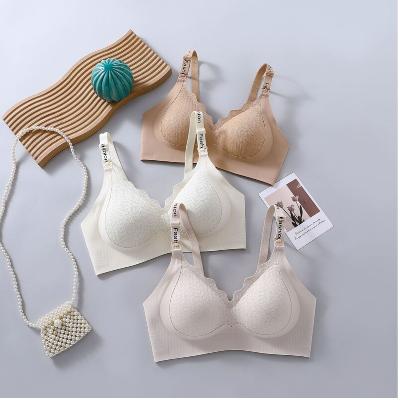 Factory Direct Sales Nursing Bra for Pregnant and Lactating Women, Anti-Sagging, Large Size, Thin, Seamless Bra Factory Direct Sales Nursing Bra for Pregnant and Lactating Women, Anti-Sagging, Large Size, Thin, Seamless Bra