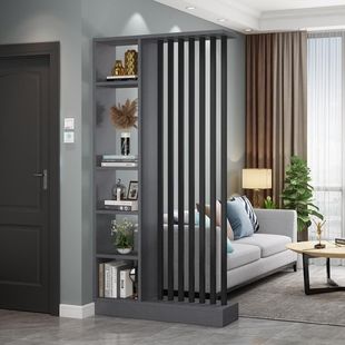 Entrance Screen Partition Living Room Entrance Cabinet Small Apartment Floor-Standing Screen Partition Living Room Entrance Cabinet Home Light