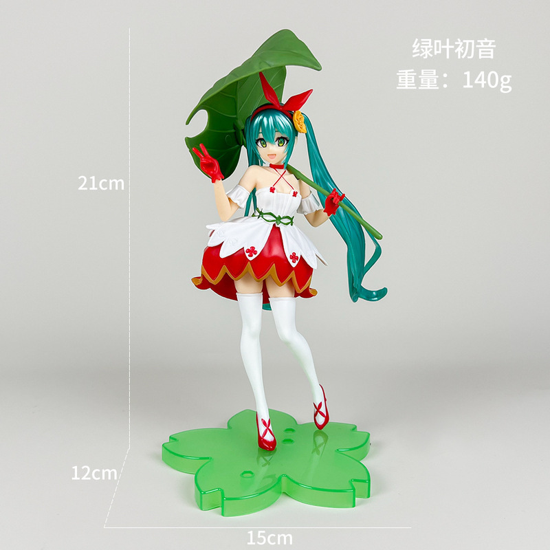 初音未来手办动漫水冰月美少女蕾姆花嫁穹妹二次元公仔模型摆件批|undefined