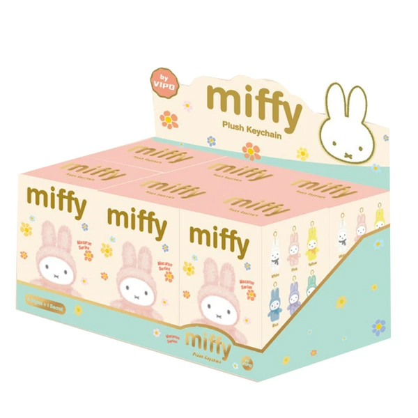Miffy Miffy macaron series plush blind box (please order 6 for the whole box)