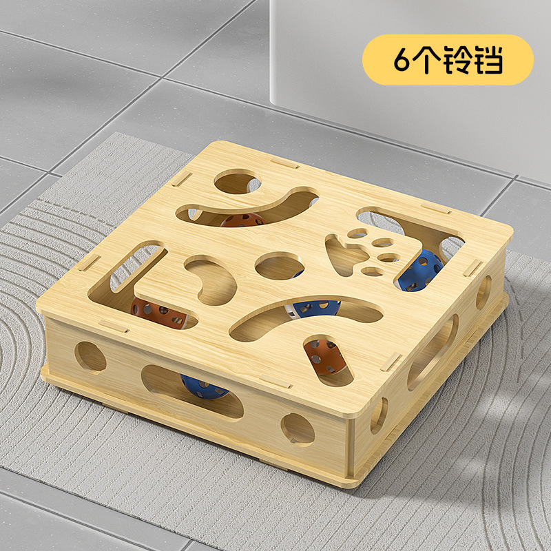 Junta de agarre de gato de doble capa, cuatro estaciones, resistente al desgaste, juguetes de túnel para gatos.