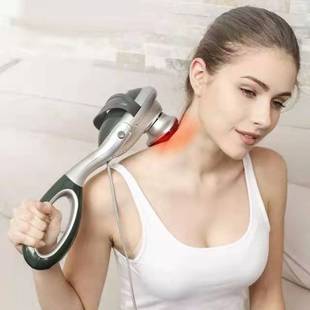 Detachable Massage Stick for Neck, Waist, Shoulders, and Full Body Massage, Back Tapping Massager with Bone-Shaped Design