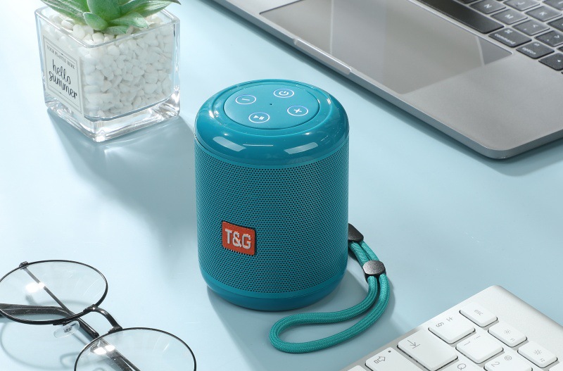 Transfronterizo TG519 altavoz Bluetooth portátil al aire libre TWS tarjeta de conexión subwoofer regalo creativo mini sonido
