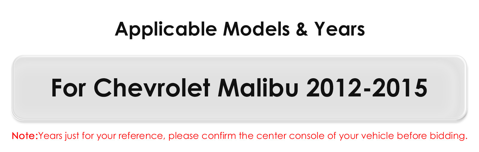 Suitable for 12-15 Chevrolet Malibu Android large screen car central control GPS navigation wireless Carplay