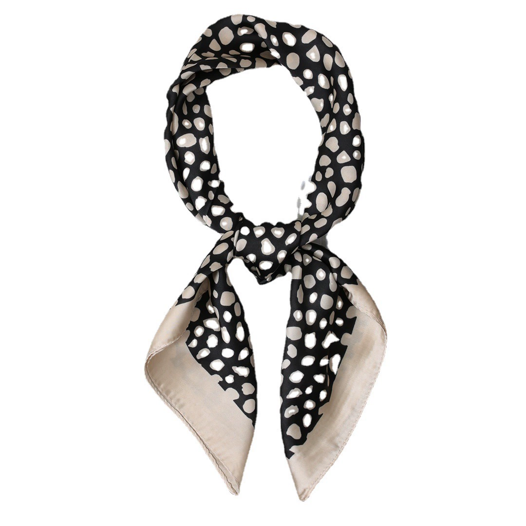 Universal silk handkerchief, decorations, scarf, European style