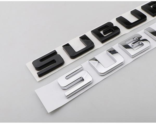 Chevrolet SUBURBAN fender door side emblem ABS pickup truck rear letter sticker car badge