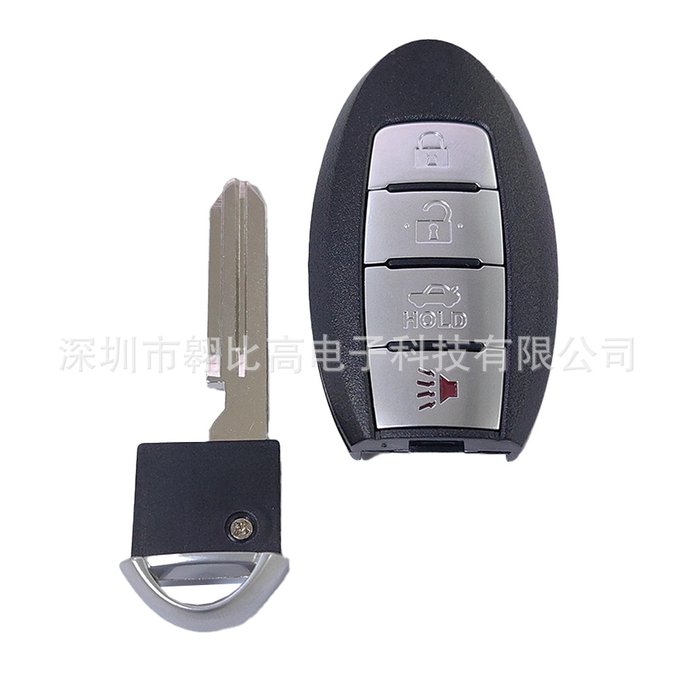 Suitable for Nissan 4-Button Smart Remote Car Key Cwtwb1U840