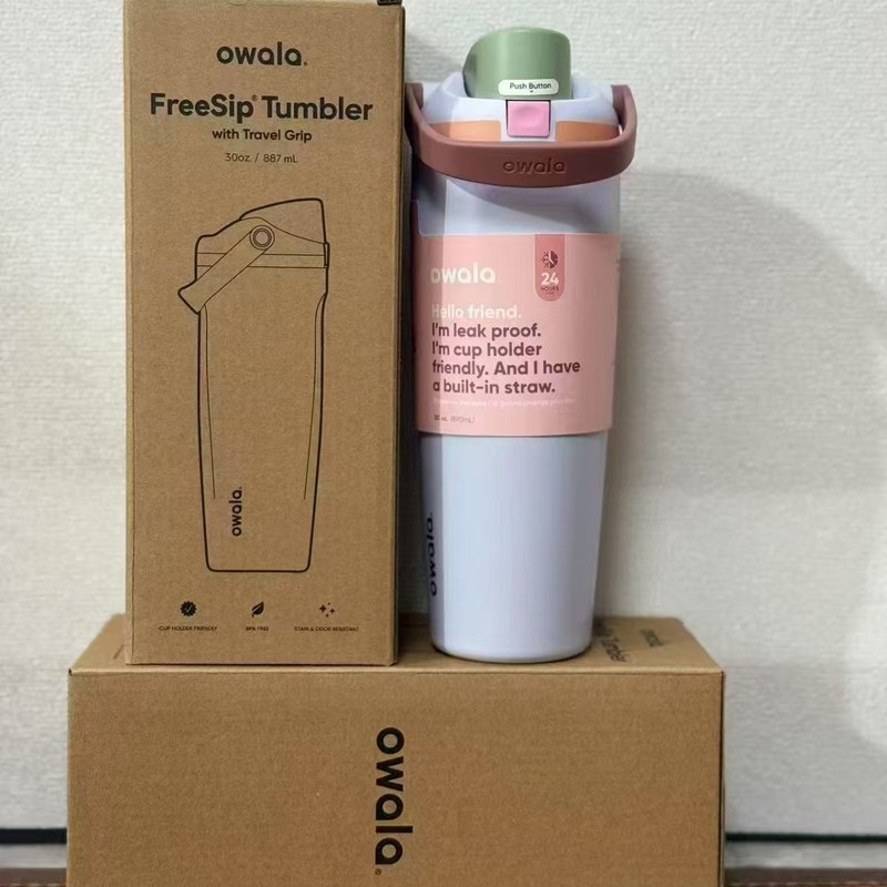 オワラと同じスタイルのフルーツカップ、30オンスのステンレス製車載カップ、直飲み保温カップ、持ち運び可能なハンドル付きスポーツウォーターボトル|undefined