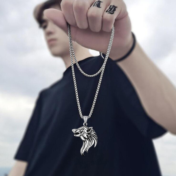 Classic necklace stainless steel