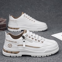 Martin workwear shoes men's shoes new outdoor white trendy shoes men's low cut casual sports shoes