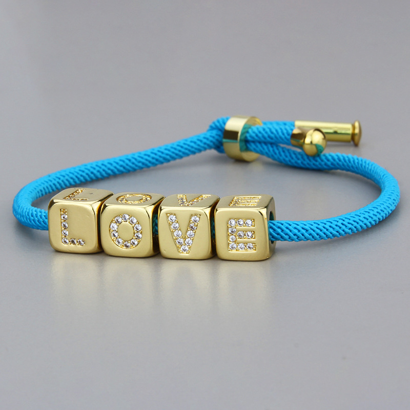 Fashion musical note star copper bracelet