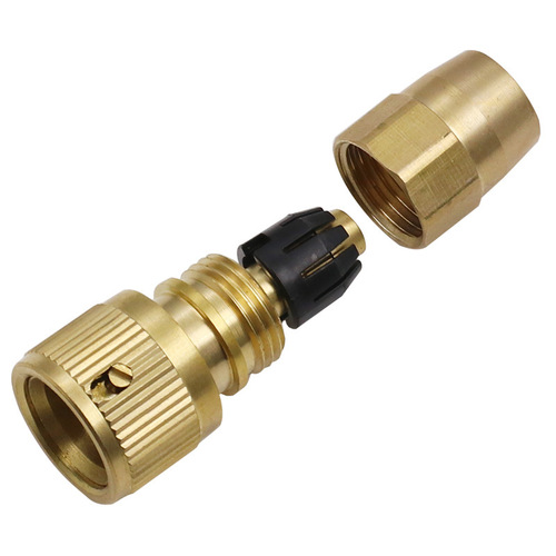 Wholesale all-copper telescopic water pipe joints, latex pipe joints, flower watering, car washing, water gun quick connectors, brass quick connectors